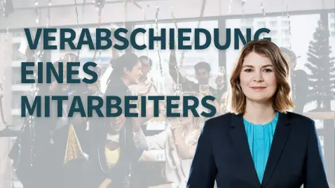 Auch die Verabschiedung in den Ruhestand hat beruflichen Charakter